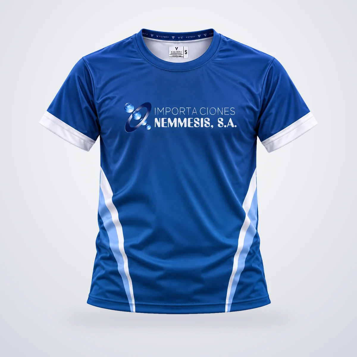 Camiseta de fútbol sublimada, diseño Victory Sports