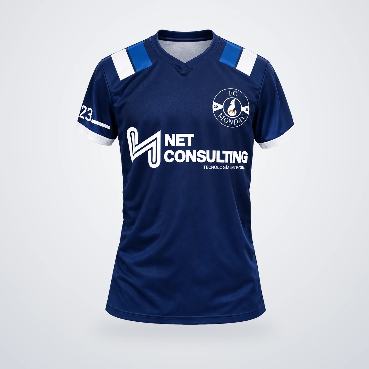 Camiseta de fútbol sublimada, diseño Victory Sports