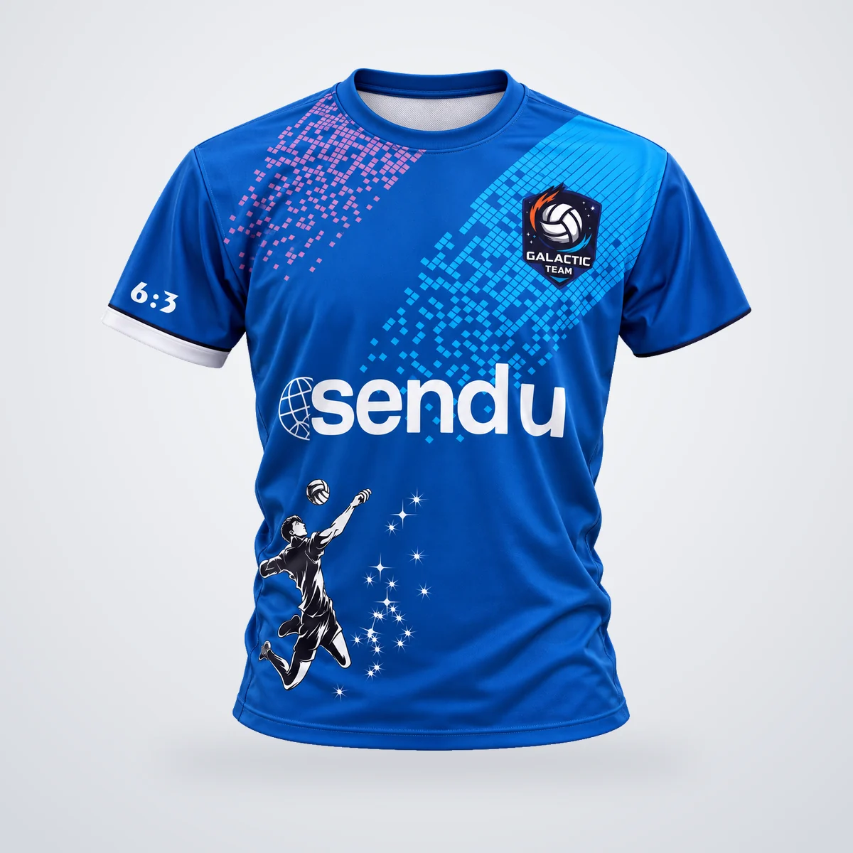 Uniforme de vóleibol sublimado, diseño Victory Sports