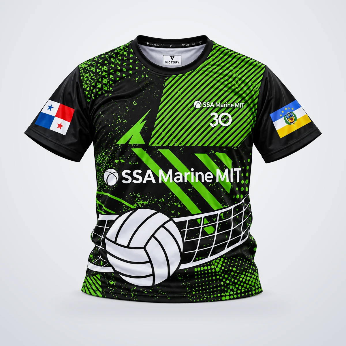 Camiseta de voleibol sublimada SSA Marine